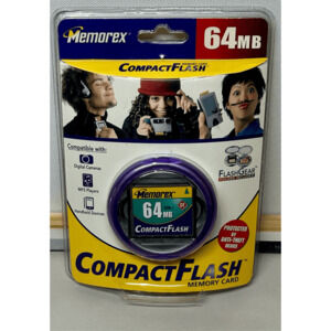 Memorex 64 MB CompactFlash Memory Card - NEW